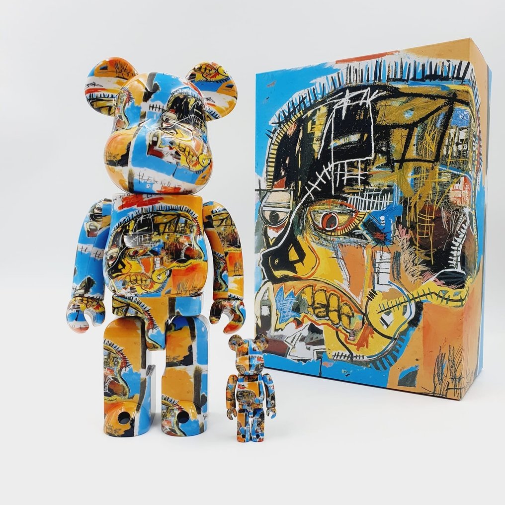 Jean Michel Basquiat after x Medicom Toy Be rbrick Jean Michel