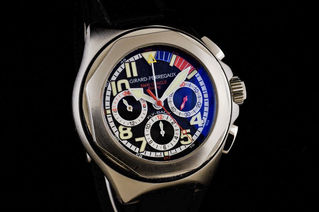Girard perregaux bmw oracle racing flyback chronograph limited