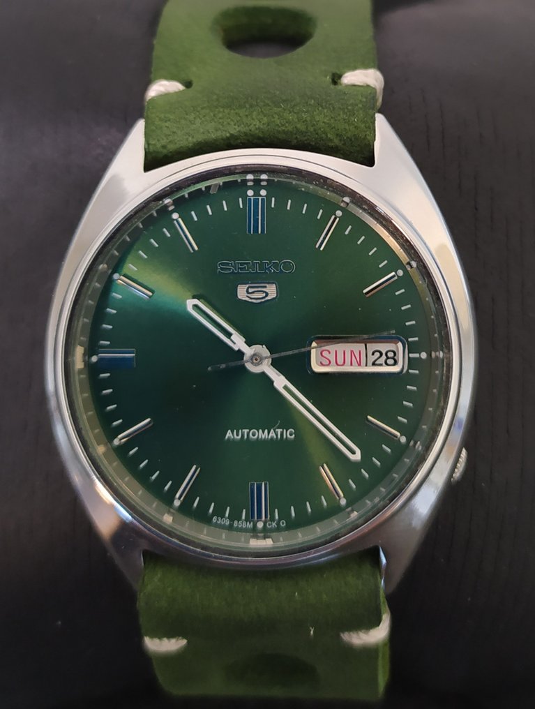 Seiko - 5 - Green RALLY - 6309-8840 - Men - 1970-1979 - Catawiki