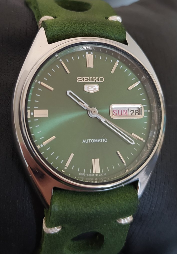 Seiko - 5 - Green RALLY - 6309-8840 - Men - 1970-1979 - Catawiki
