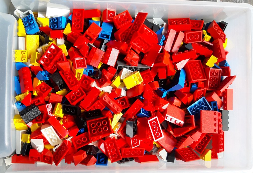streep bagageruimte Giet Lego - Losse stenen Dakpannen 711 stuks - Unknown - Catawiki