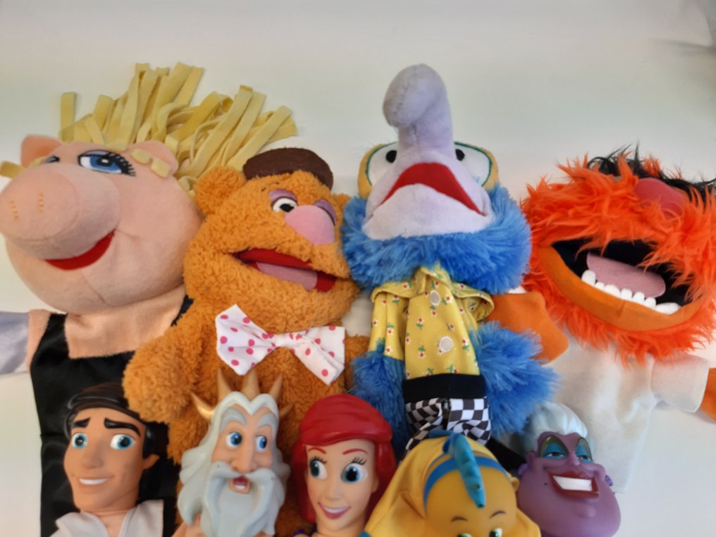 haar kussen Overwegen Jim Henson-Walt Disney - Muppet Show-de kleine zeemeermin - - Catawiki