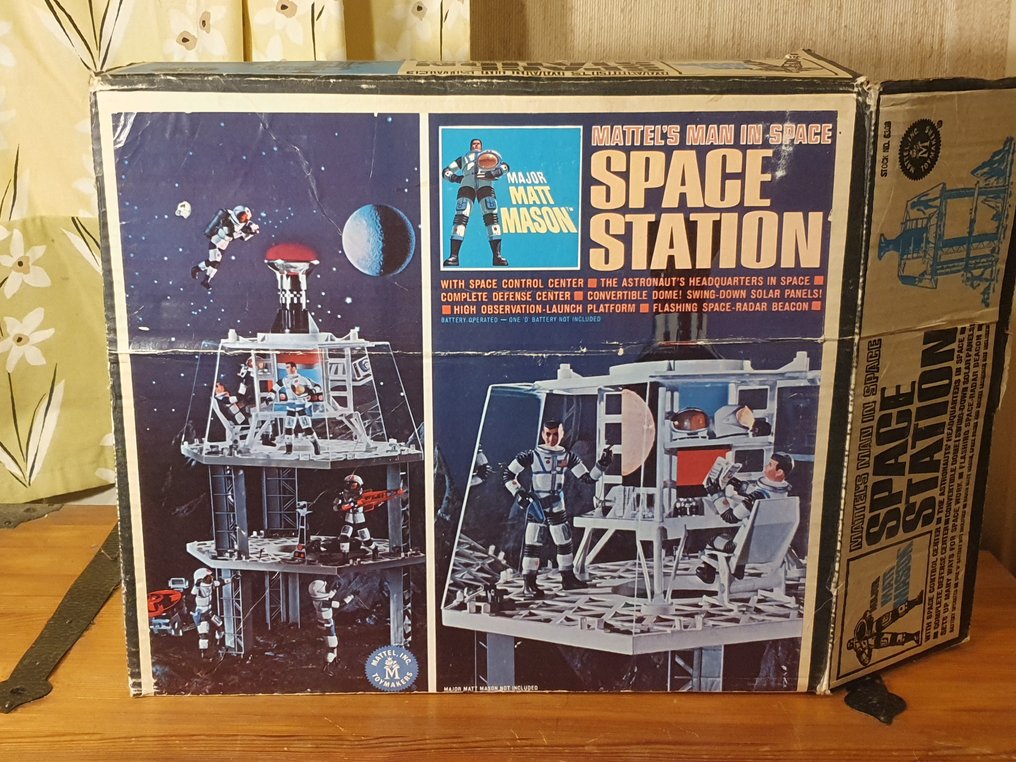 Mattel Man in Space Space Station Major Matt Mason 1960 1969