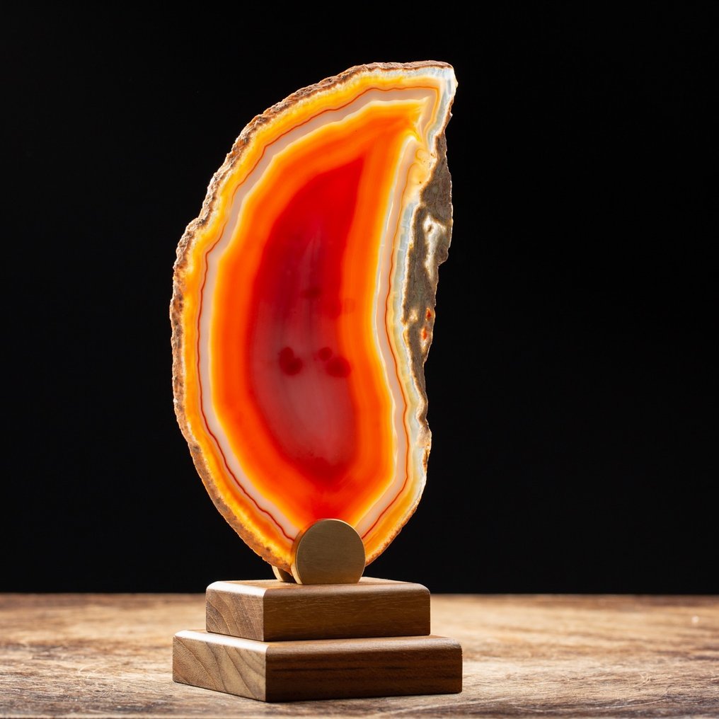 Red agate hot sale slice