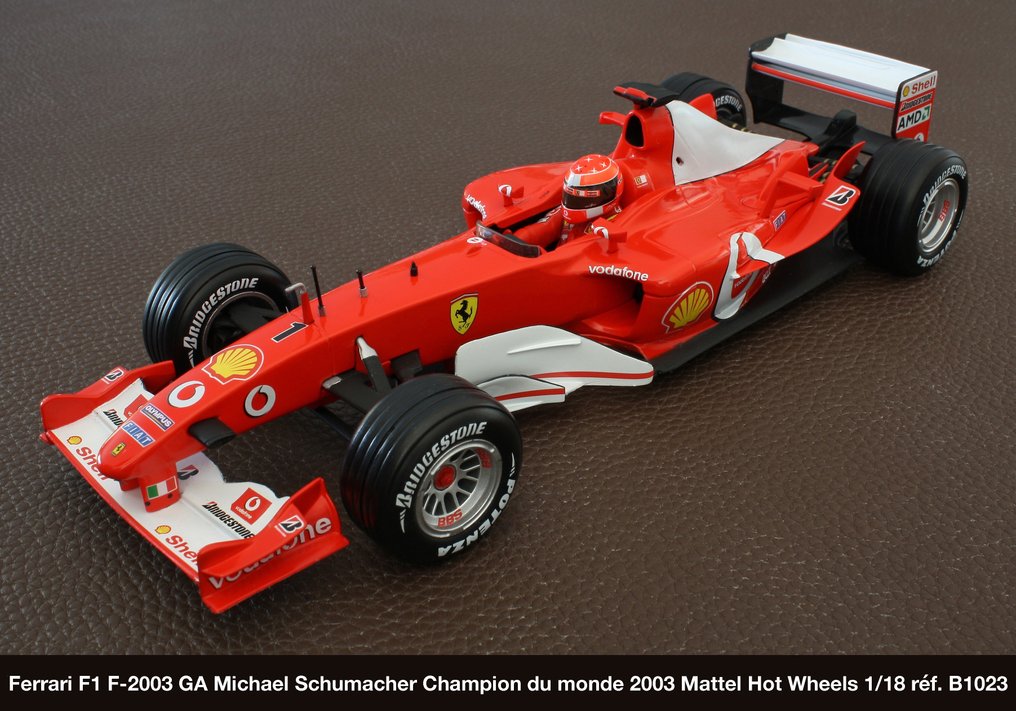 Mattel - 1:18 - Ferrari F-2003 GA Michael Schumacher - Catawiki