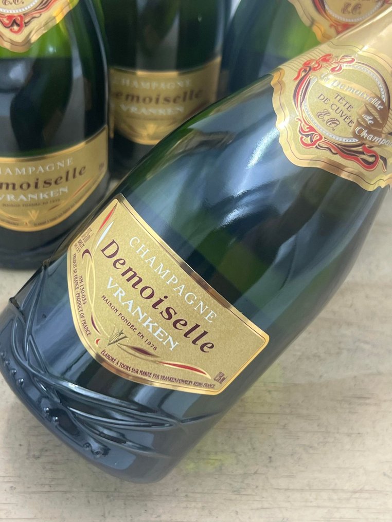 Vranken, Demoiselle Tête de cuvée - Champagne Brut - 6 Half - Catawiki