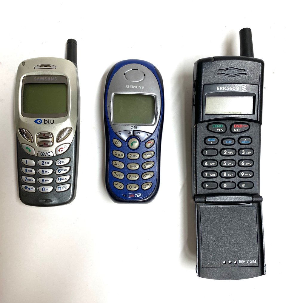 3 Siemens, Ericson, Samsung - Mobile phone - Catawiki
