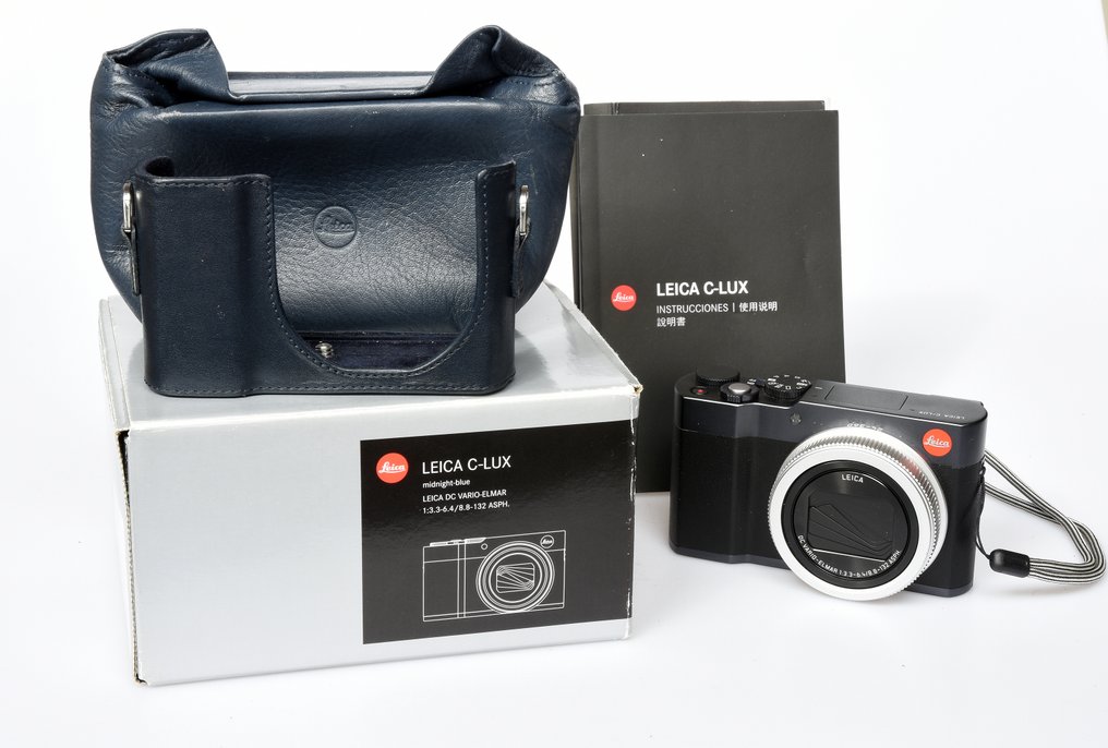 Dertig inkomen Levering Leica C Lux Midnight Blue incl. leren tas etc. - Catawiki