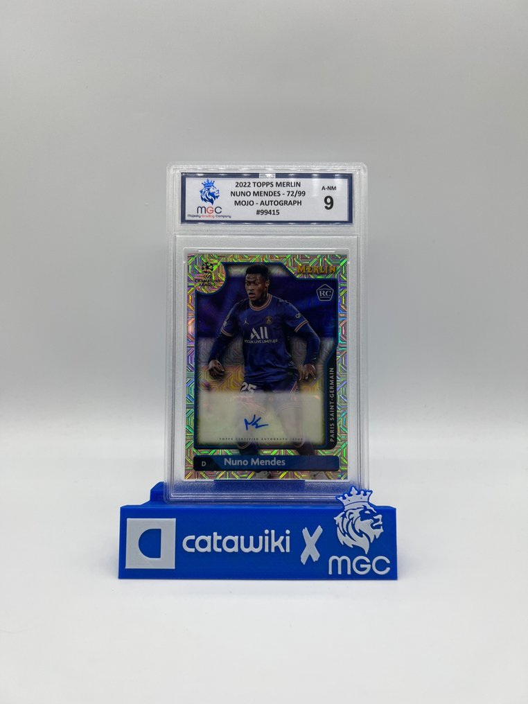 2022 Topps Merlin - Nuno Mendes - Autograph Mojo /99 - MGC - Catawiki