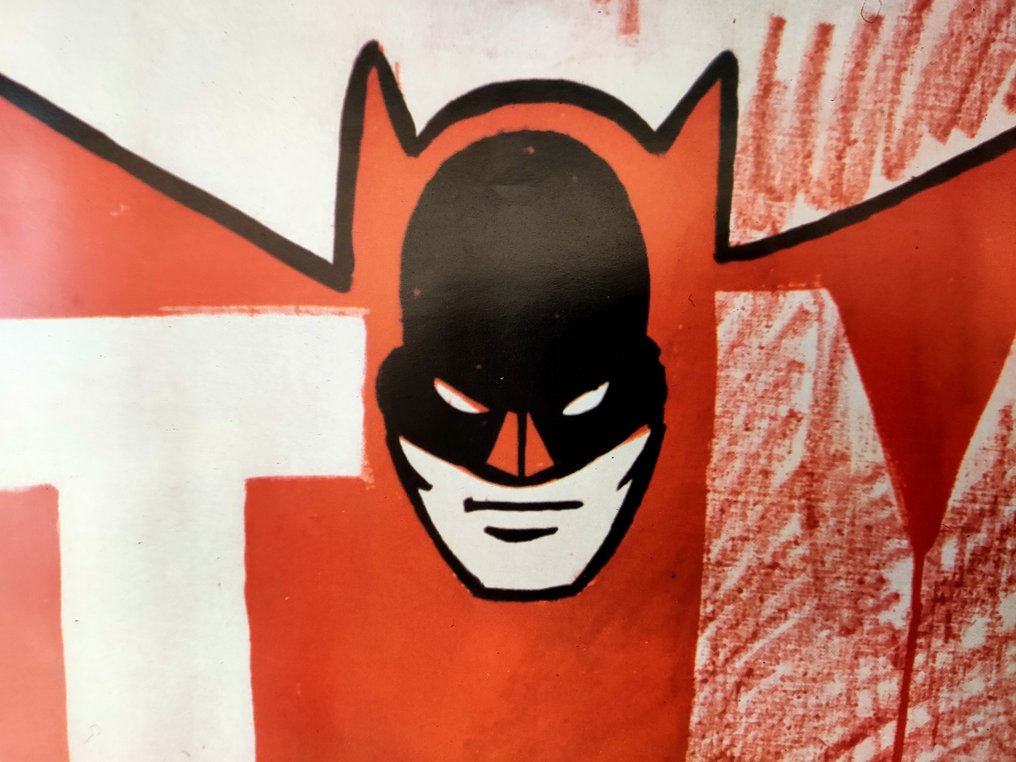 Andy Warhol (after) - Batman - Exhibition poster - 1990 - Catawiki