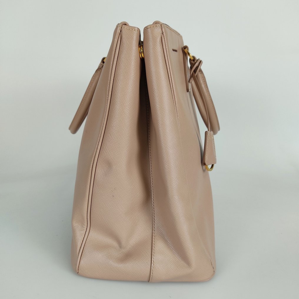 Galleria Double Zip Tote Large  Used & Preloved Prada Tote Bag