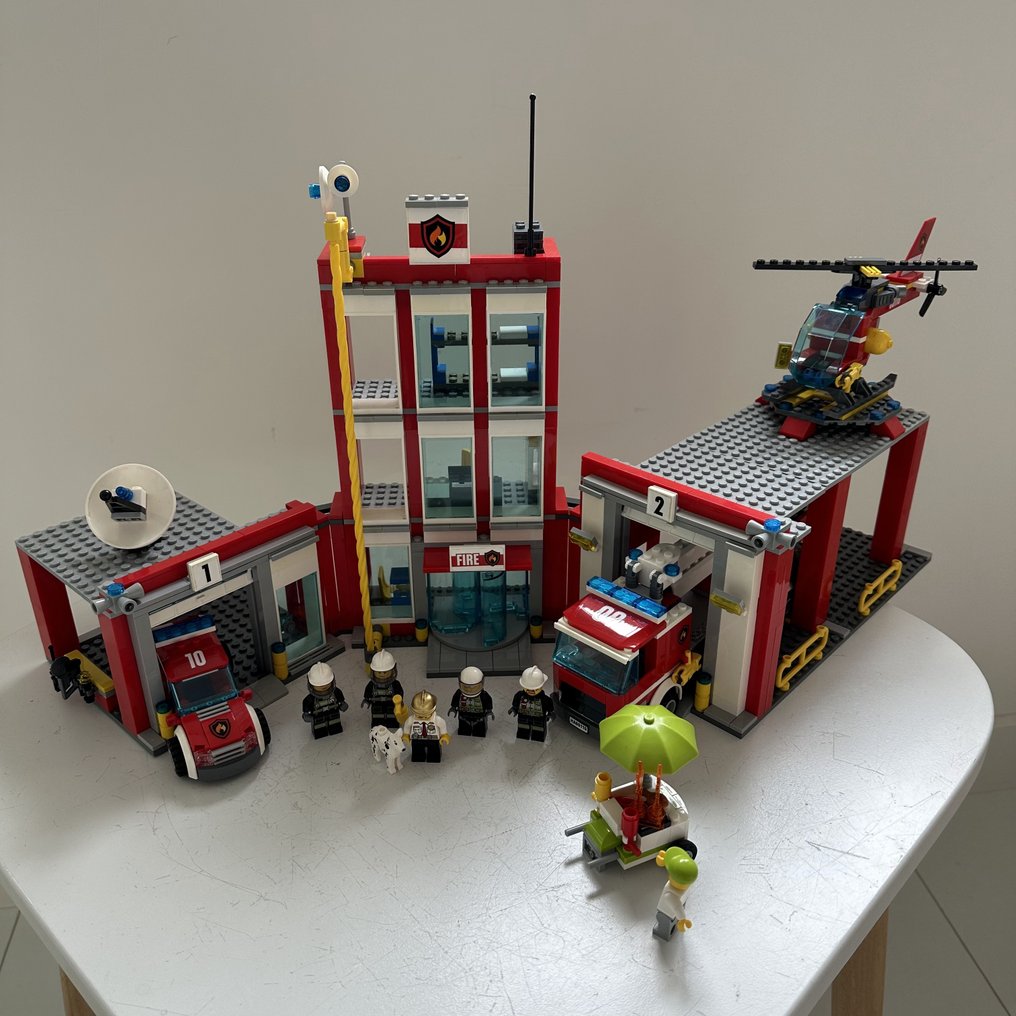 Lego - City - 60110 - Brandweerkazerne Fire Station - - Catawiki