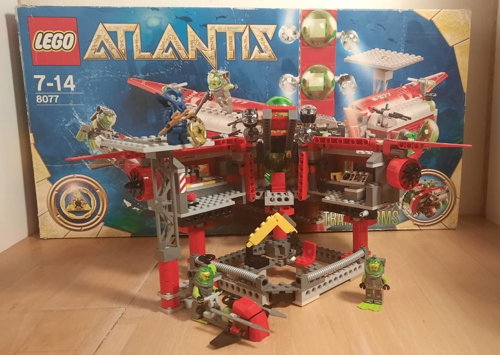 Notesbog Mængde penge campingvogn LEGO - Atlantis - 8077 - Ship Atlantische Expeditie - Catawiki