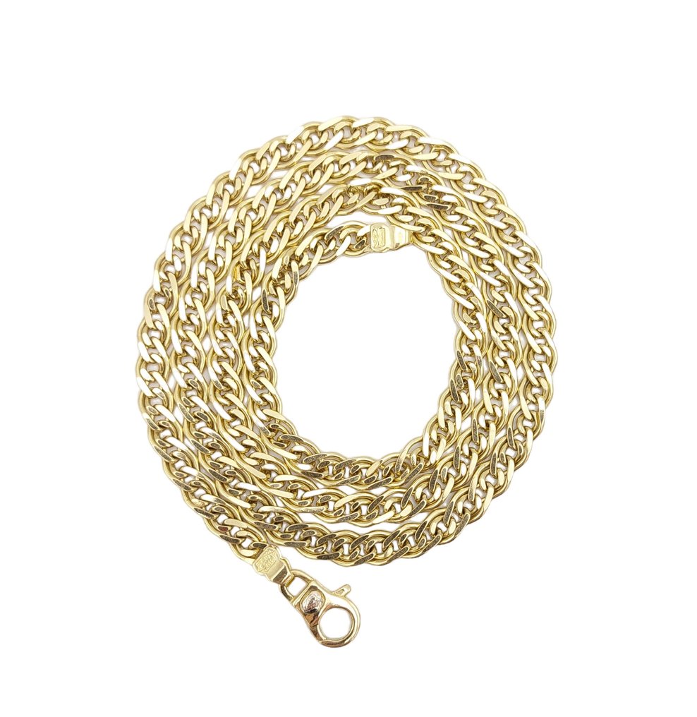 18 Kt Yellow Gold Necklace Catawiki 18-kt-yellow-gold-necklace-catawiki