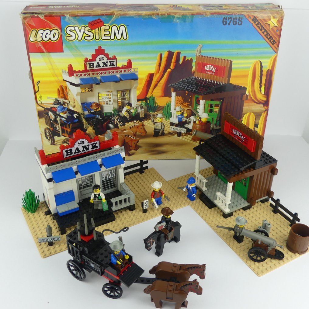 han barbering hele LEGO - Western - 6765 - City 6765 / Western Gold City - Catawiki