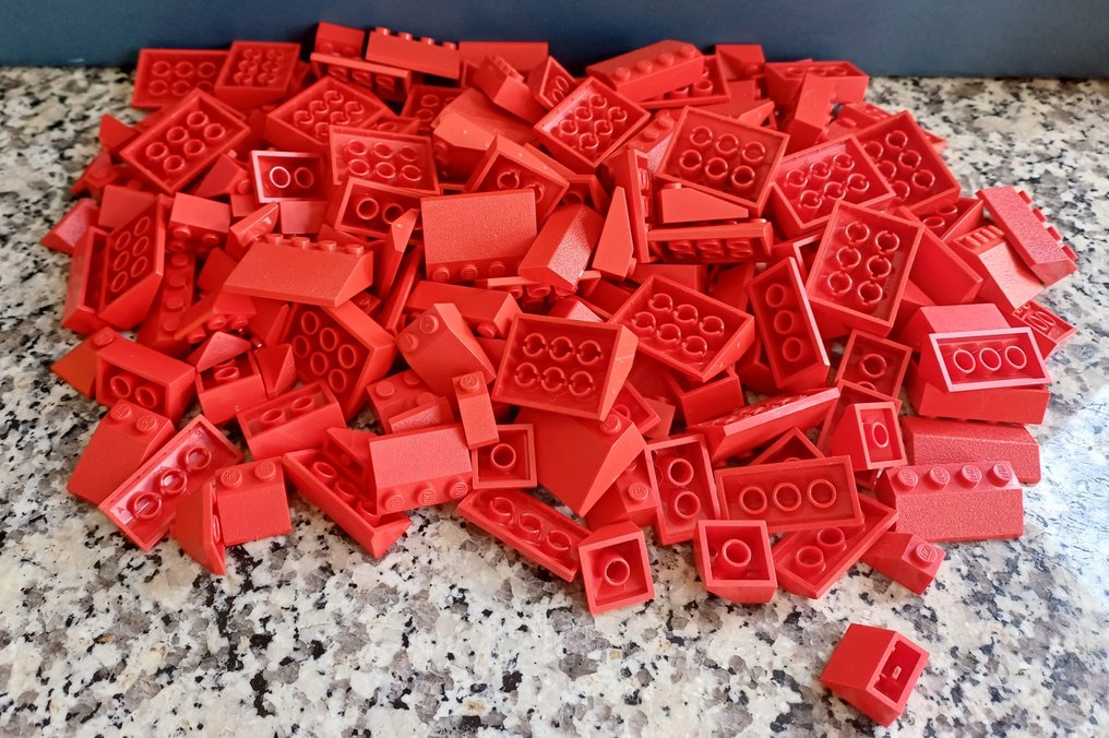 Lego - City - dakpannen rood - 1980-1989 - Catawiki