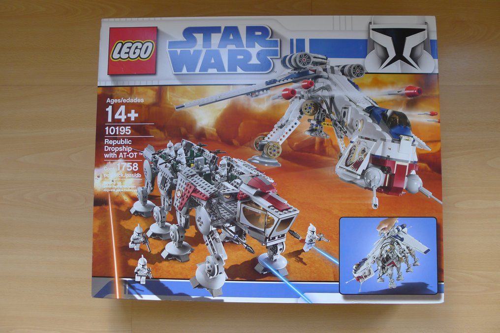 LEGO - Star Wars - Spaceship 10195 Republic Dropship - Catawiki