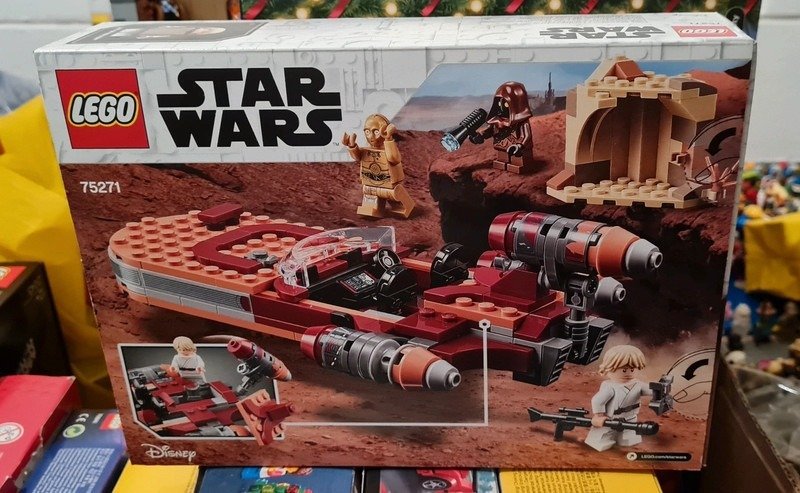 controller cowboy Ydmyg LEGO - Star Wars - 75271 - Luke Skywalker's Landspeeder. - Catawiki