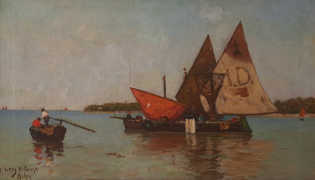 Richard LangHeilbronn (18611963) Bunte Segel Catawiki