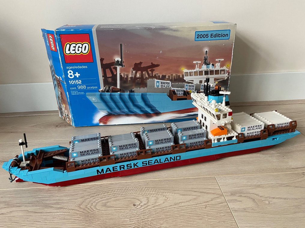 musikkens Governable Gammel mand LEGO - 10152 - Collector Item Maersk Sealand - 2000-present - Catawiki