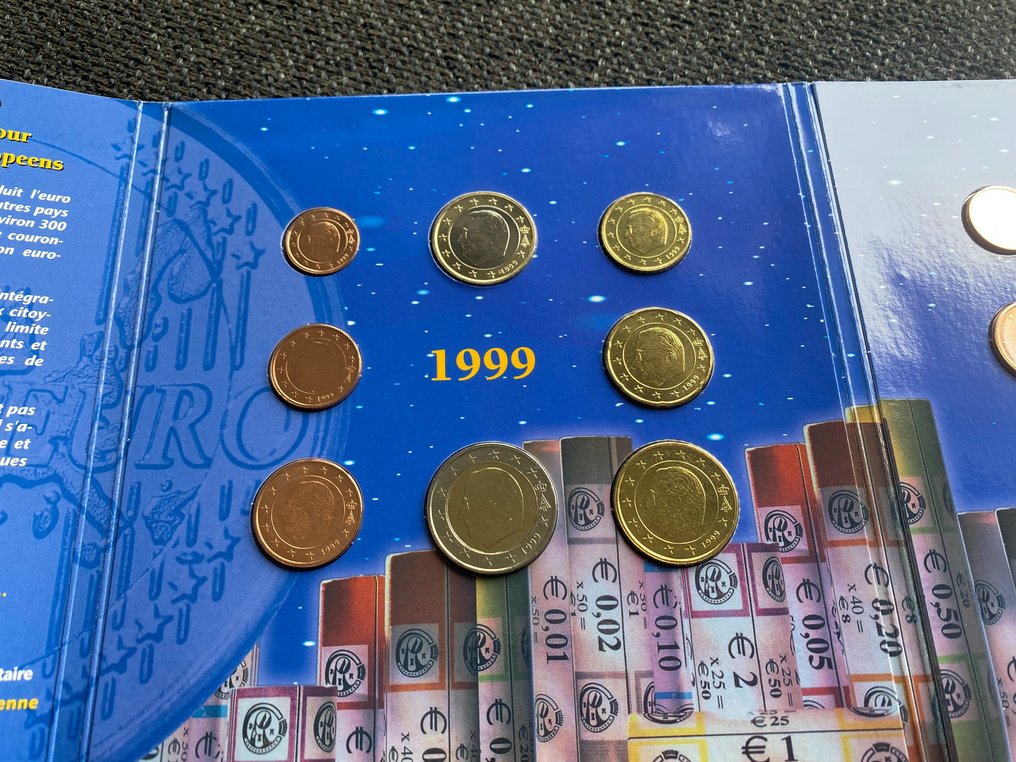 België. Year Set (FDC) 1999/2001 \