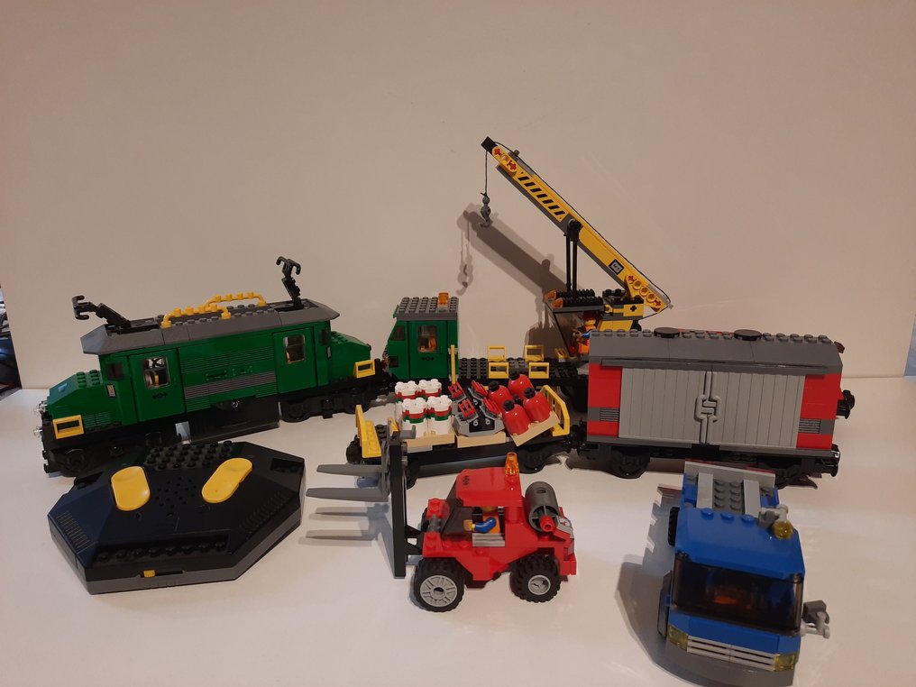 jord talsmand Sydamerika LEGO - City - 7898 - train, truck, forklift, wagons etc. - - Catawiki