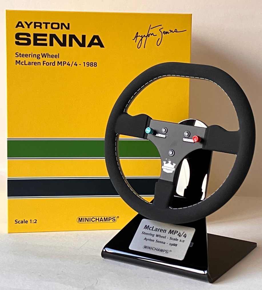 Mclaren - Monaco Grand Prix - Ayrton Senna - 1988 - Steering wheel -  Catawiki