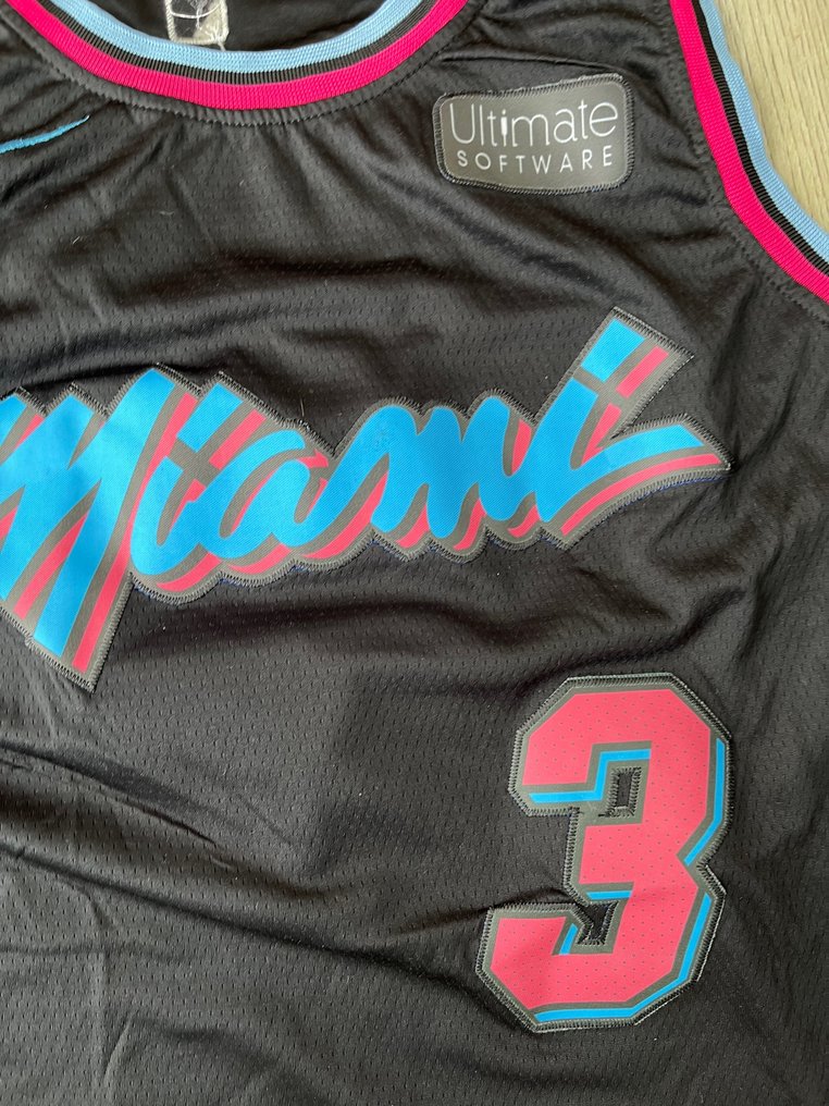 Miami Heat - NBA Basketbal - Dwyane Wade - 2019 - φανέλα - Catawiki