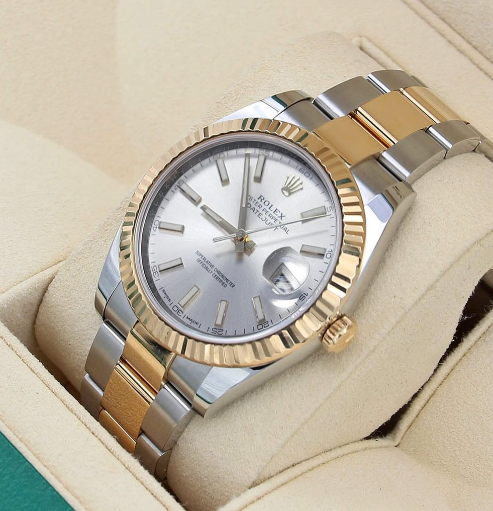 Rolex Datejust Silver Dial 126333 Heren 2011 heden