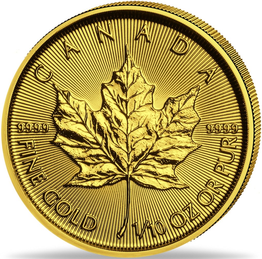 canada-5-dollars-2023-maple-leaf-1-10-oz-999-catawiki