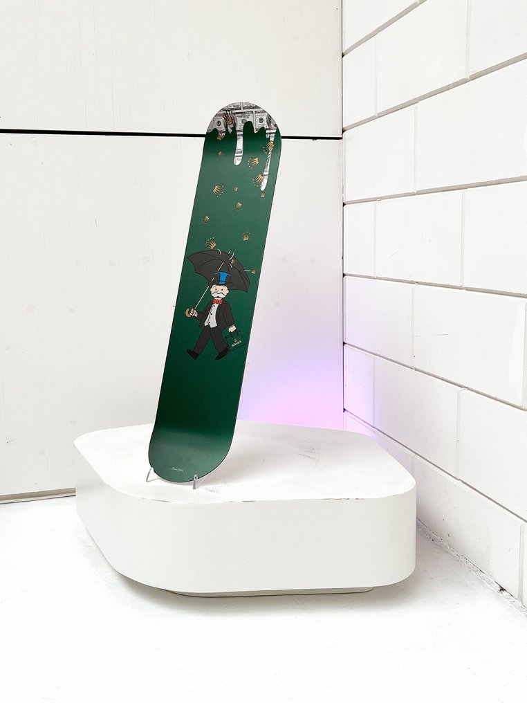 Suketchi - Monopoly x Rolex Skateboard Deck - Catawiki