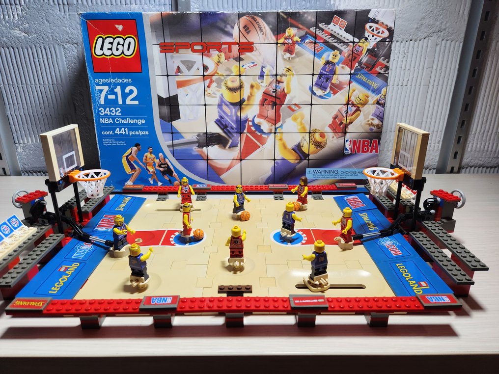 fup skør komme ud for LEGO - Sports - 3432 - Basketball challenge NBA Challenge - - Catawiki