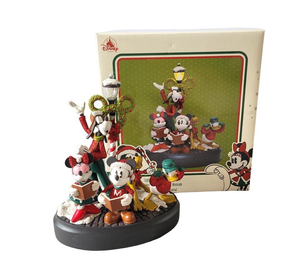 Disney Store Vintage Collection Christmas Figure with Song 'O