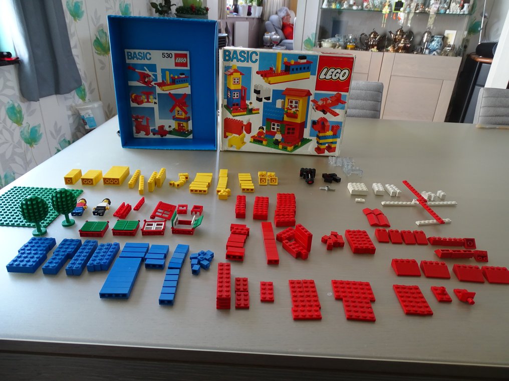 LEGO - Classic en Basic - 253 + 530 - 直升機+套件，適用於房屋、船