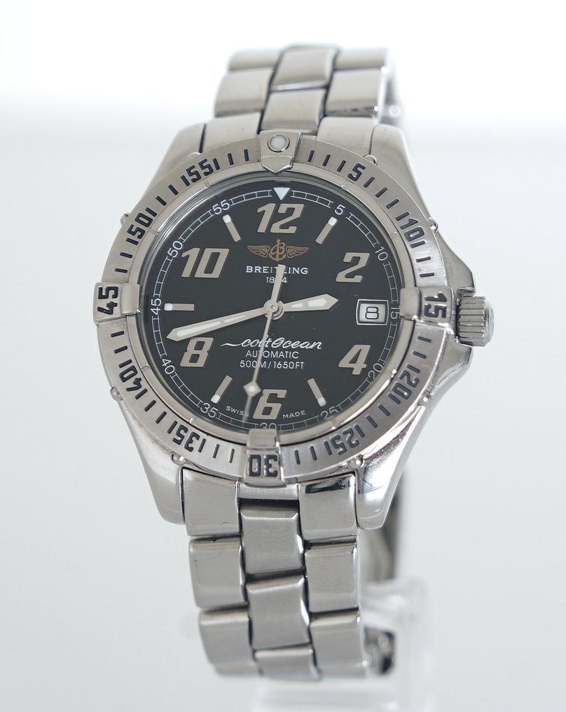 Breitling a17350 review sales