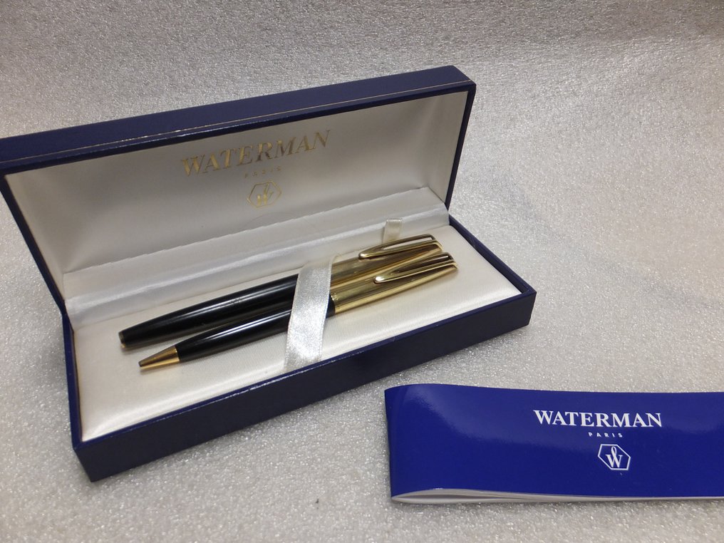 Waterman - C/F CF - Ensemble stylo à bille et stylo plume - Catawiki
