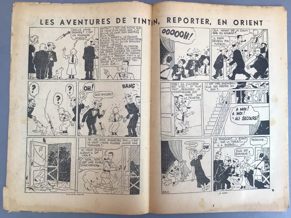 Le Petit Vingtième 30 - Tintin en Orient - (1933) - Catawiki