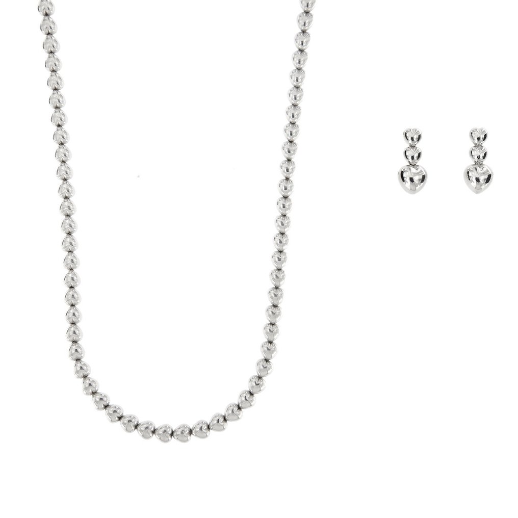 Marco Bicego - 18 kt. White gold - Earrings, Necklace, Set - Catawiki