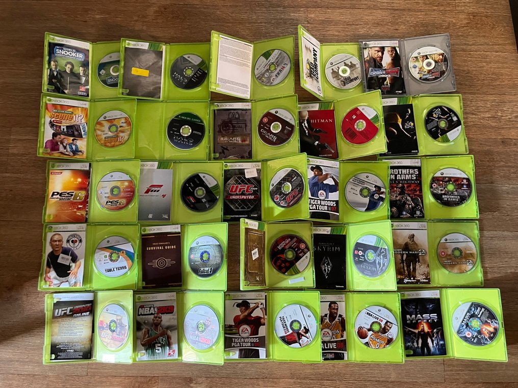 Microsoft 50 Xbox 360 games no duplicates! (50) In Catawiki