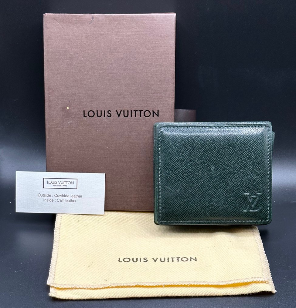 Louis Vuitton Mens Folding Wallets, Silver