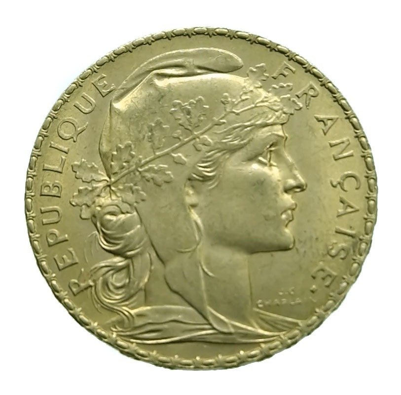 Frankrijk. 20 Francs 1913 Marianne #1.2