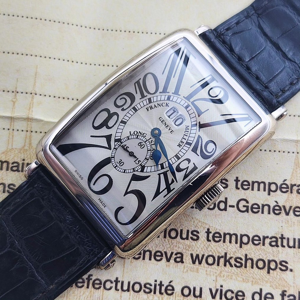 Franck muller long island white gold top