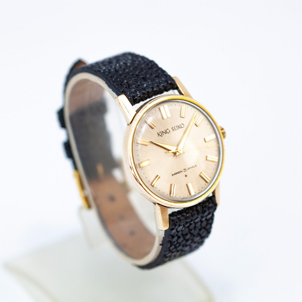 king SEIKO 25jewels k14 gold filled