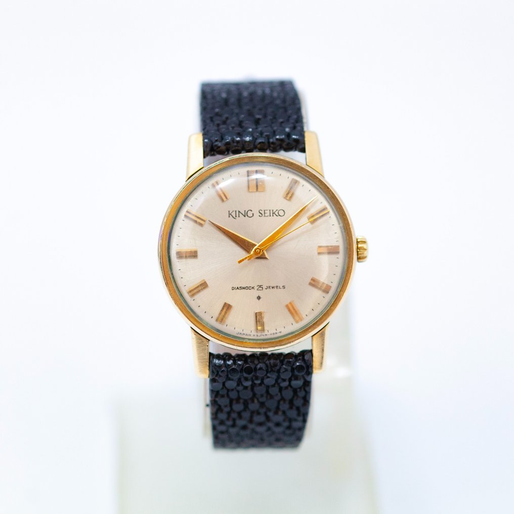 king SEIKO 25jewels k14 gold filled