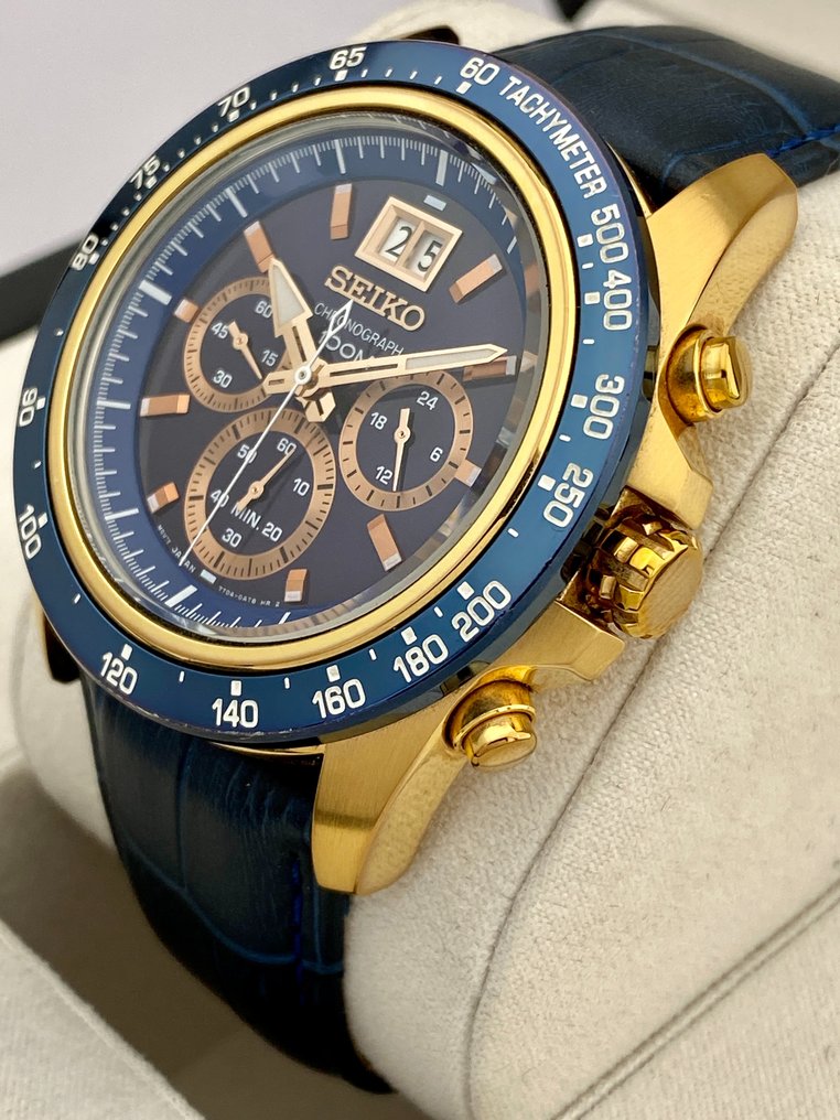 renæssance Desperat Tilstand Seiko - Chronograph - Date - 7T04-0AT0 - Mænd - 2011-nu - Catawiki