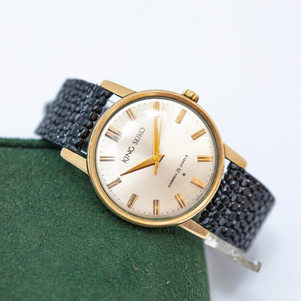 king SEIKO 25jewels k14 gold filled