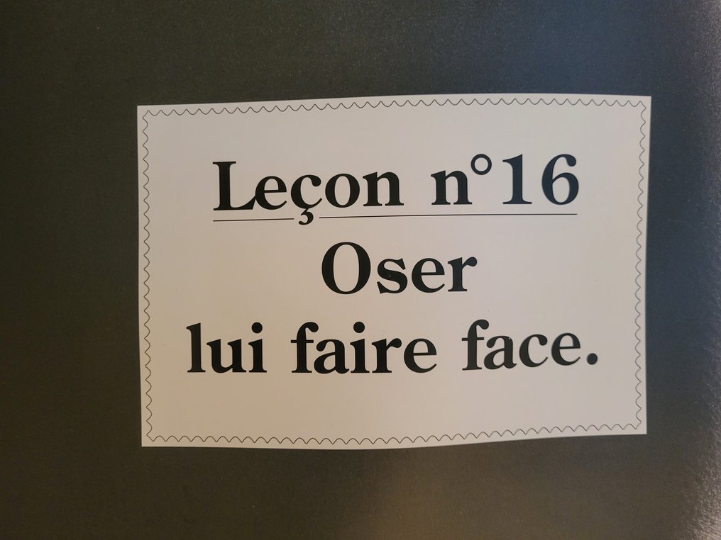 Hervé Bruhat - AUBADE Leçon N 16 Oser Lui Faire Face - Jovanka ...