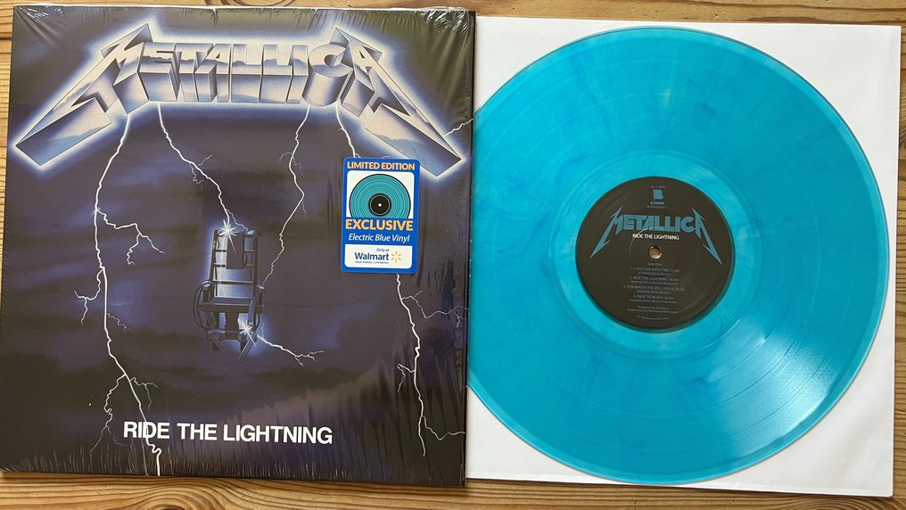 Metallica - Ride The Lightning [coloured vinyl] limited Edition - LP ...