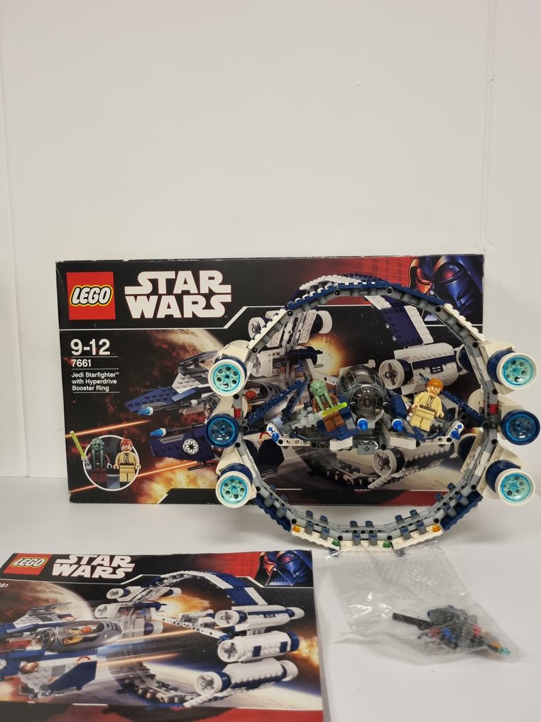 Kontinent forfremmelse kasket LEGO - Star Wars - 7661 - Spaceship Jedi Starfighter With - Catawiki