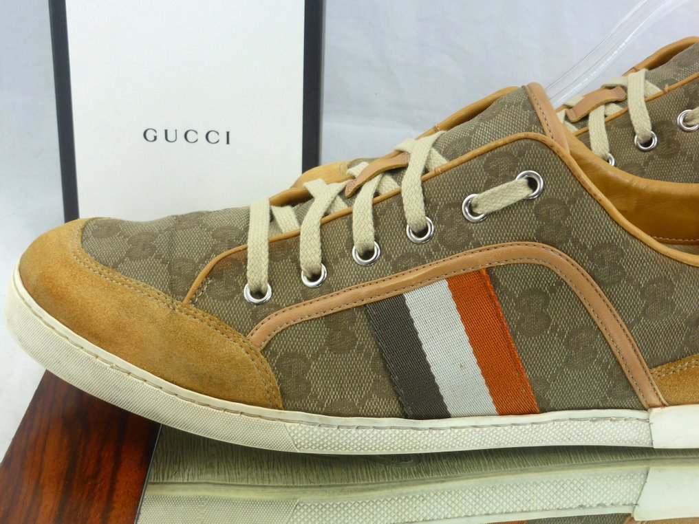 Styre retning bar Gucci - classic monogram - Lace-up shoes, Sneakers - Size: - Catawiki